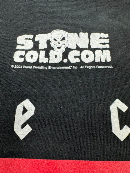 WWE Stone Cold Steve Austin “Drink Beer” Skull Graphic Tee Shirt Black (2XL)
