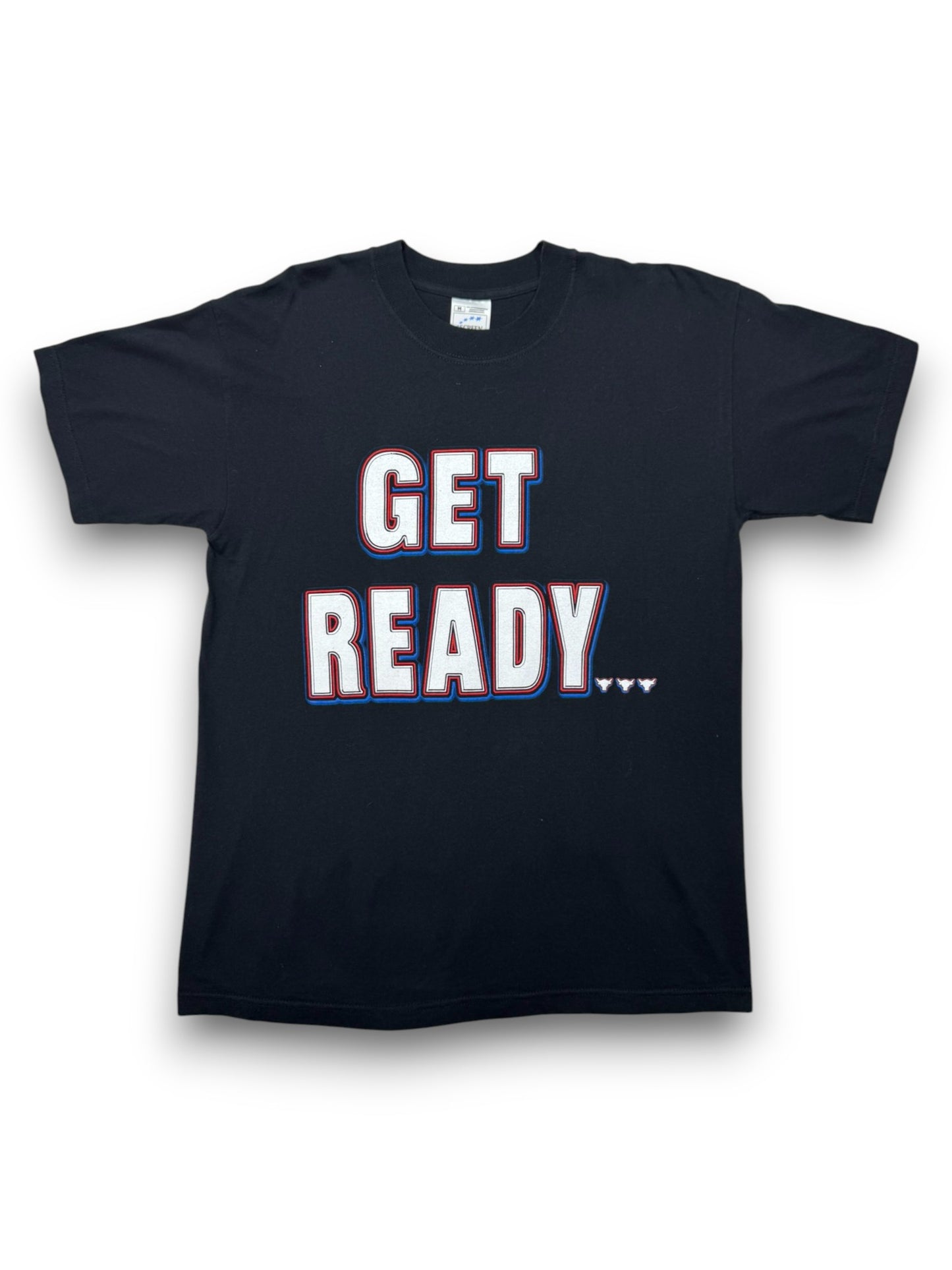 Vintage WWF The Rock “Get Ready / Your Candy Ass Is Next” Tee Shirt Black (M)