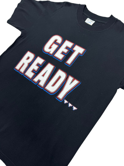 Vintage WWF The Rock “Get Ready / Your Candy Ass Is Next” Tee Shirt Black (M)
