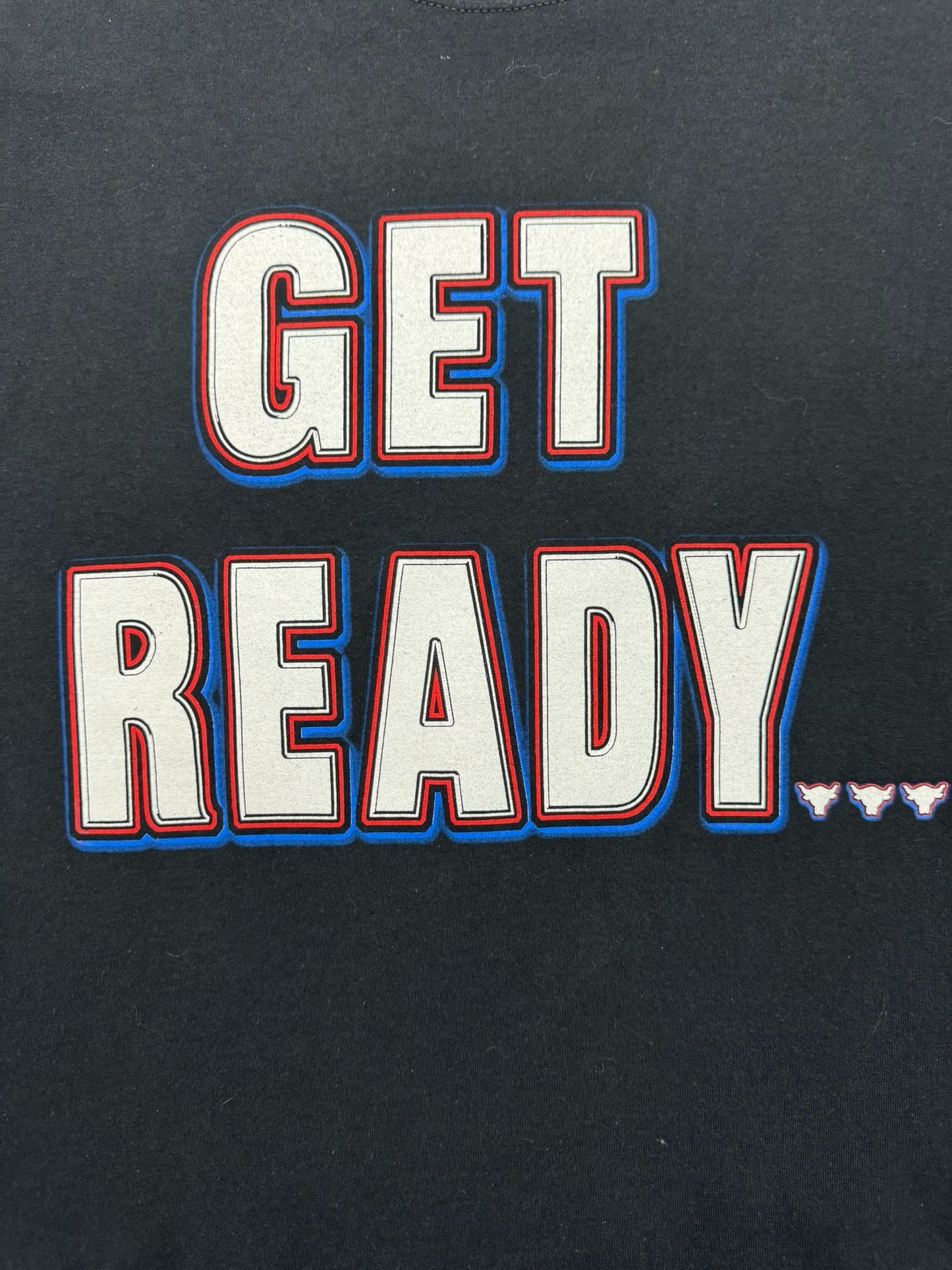 Vintage WWF The Rock “Get Ready / Your Candy Ass Is Next” Tee Shirt Black (M)