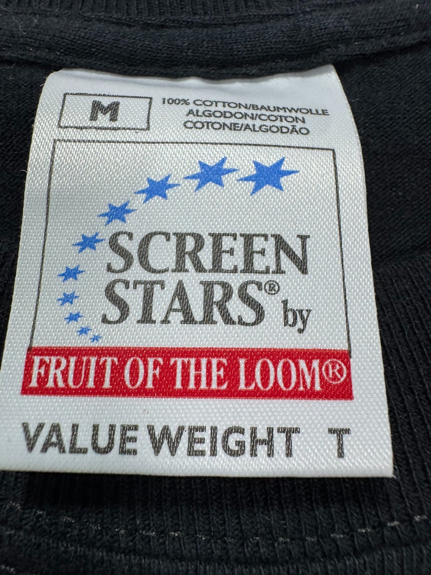 Vintage WWF The Rock “Get Ready / Your Candy Ass Is Next” Tee Shirt Black (M)