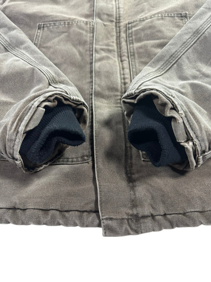 Carhartt J22 CHT Arctic Detroit Canvas Workwear Jacket Faded Brown Men's XL