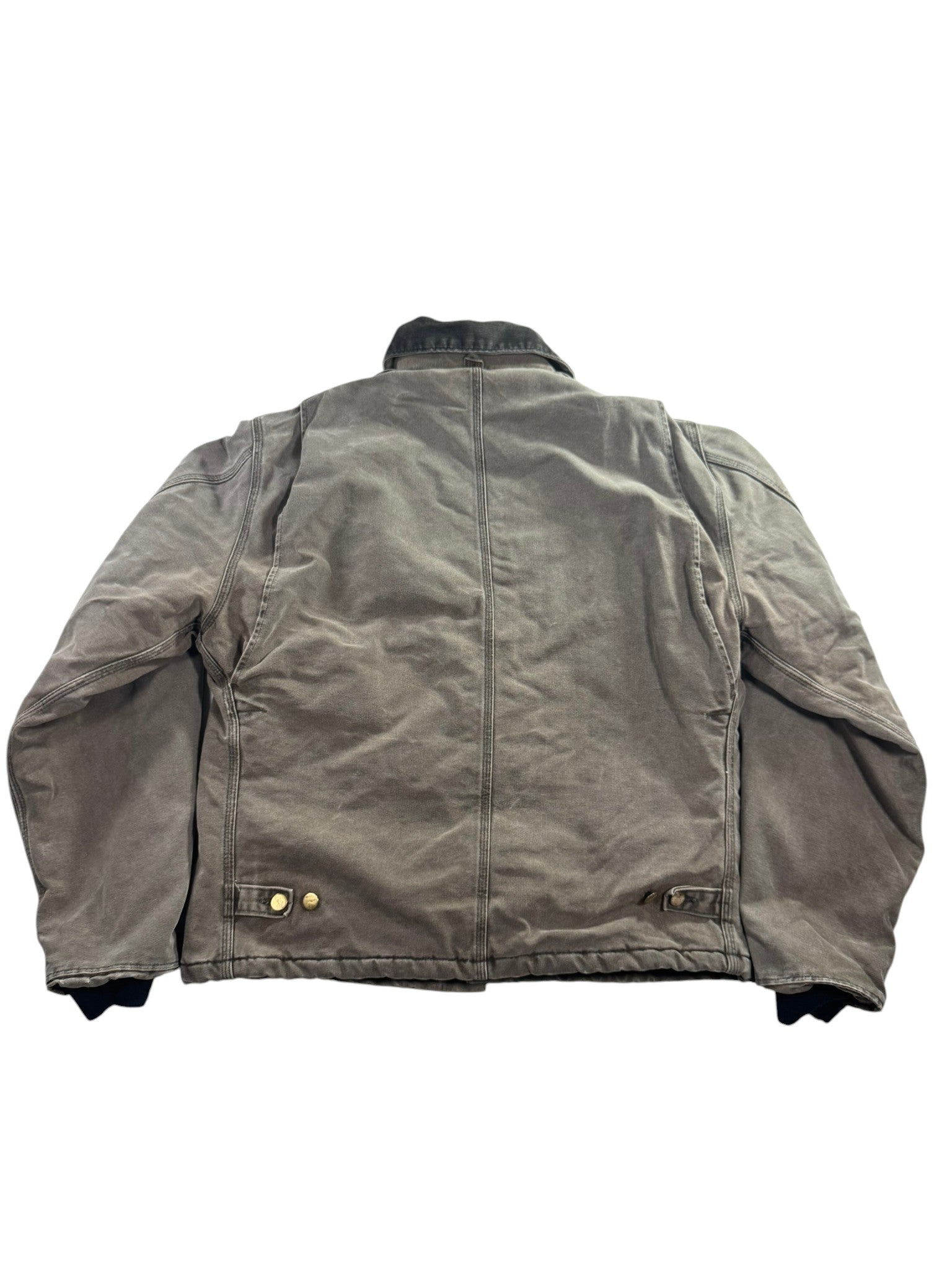 Carhartt J22 CHT Arctic Detroit Canvas Workwear Jacket Faded Brown