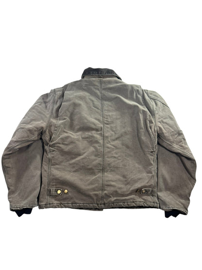 Carhartt J22 CHT Arctic Detroit Canvas Workwear Jacket Faded Brown Men's XL
