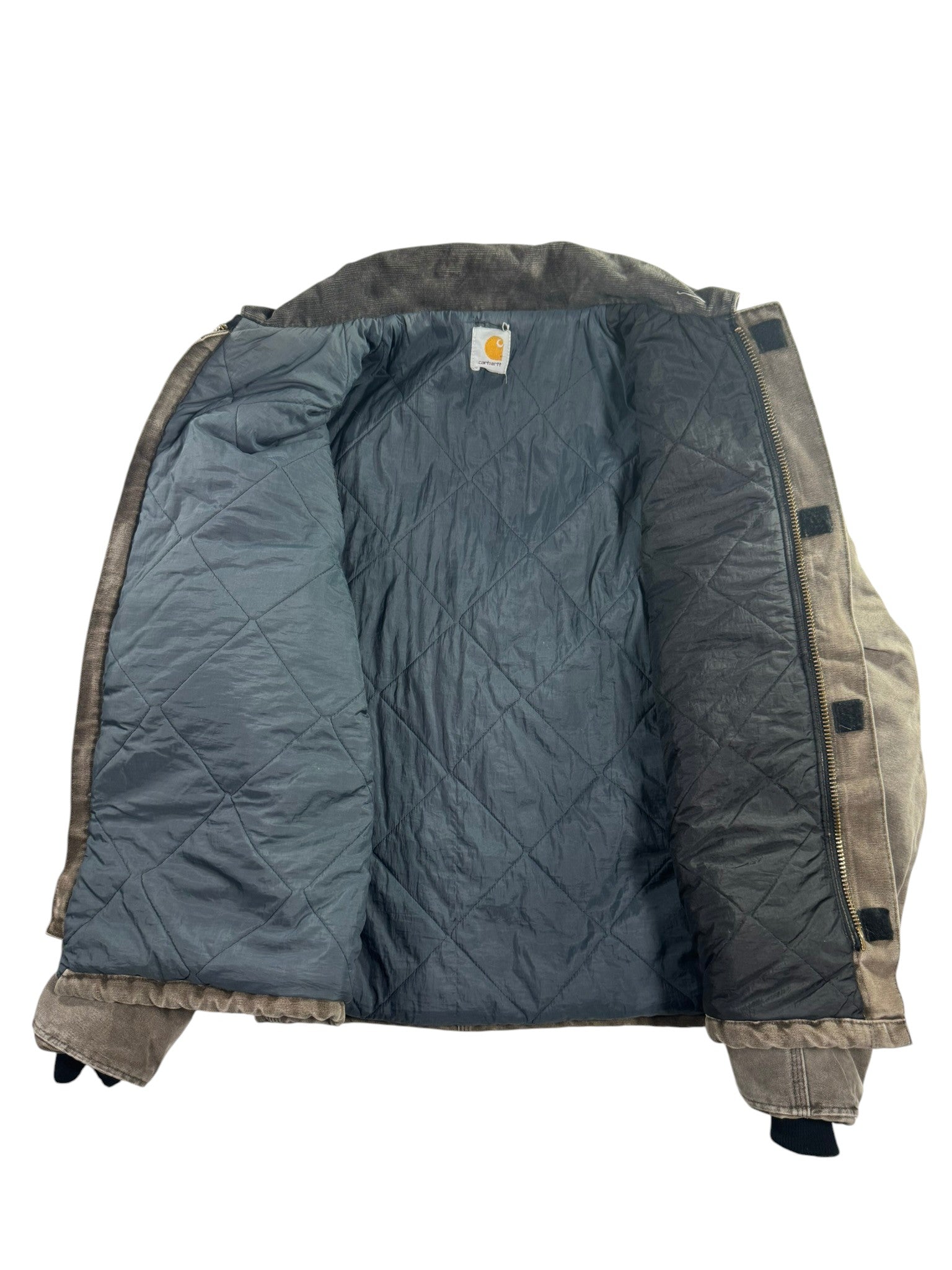 Carhartt J22 CHT Arctic Detroit Canvas Workwear Jacket Faded Brown