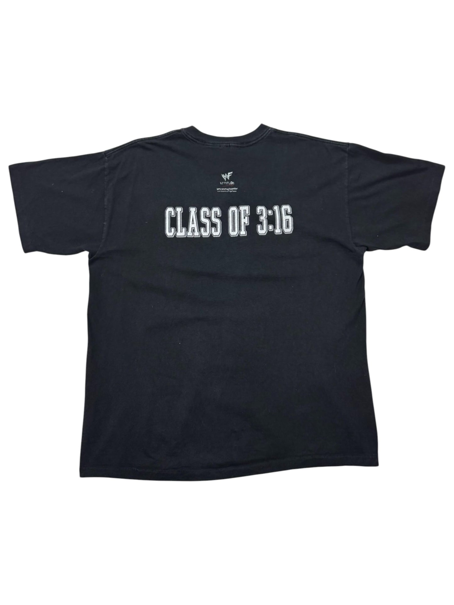 1998 Single Stitch WWF Stone Cold Steve Austin “SCU University / Class of 3:16” Wrestling Tee - XL