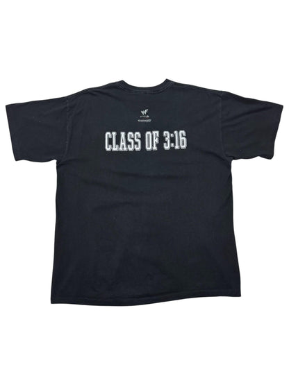 1998 Single Stitch WWF Stone Cold Steve Austin “SCU University / Class of 3:16” Wrestling Tee - XL