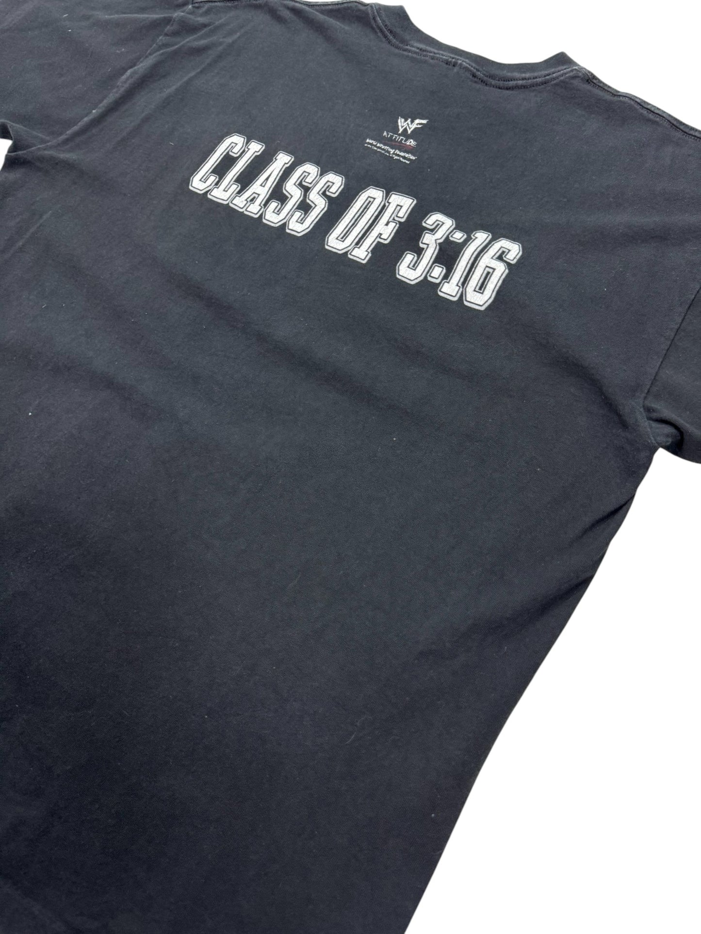 1998 Single Stitch WWF Stone Cold Steve Austin “SCU University / Class of 3:16” Wrestling Tee - XL