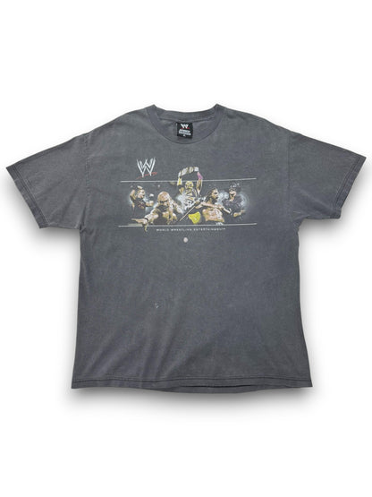 VTG WWE World Wrestling Entertainment Pay Per View Promo Wrestling Tee Fader XL