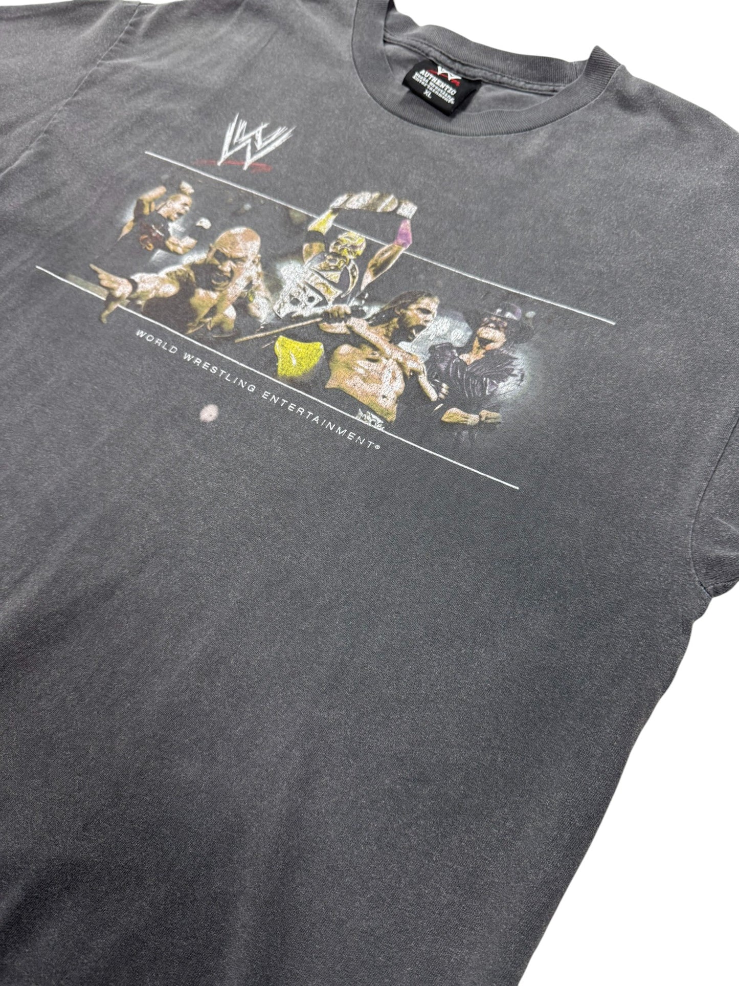 VTG WWE World Wrestling Entertainment Pay Per View Promo Wrestling Tee Fader XL