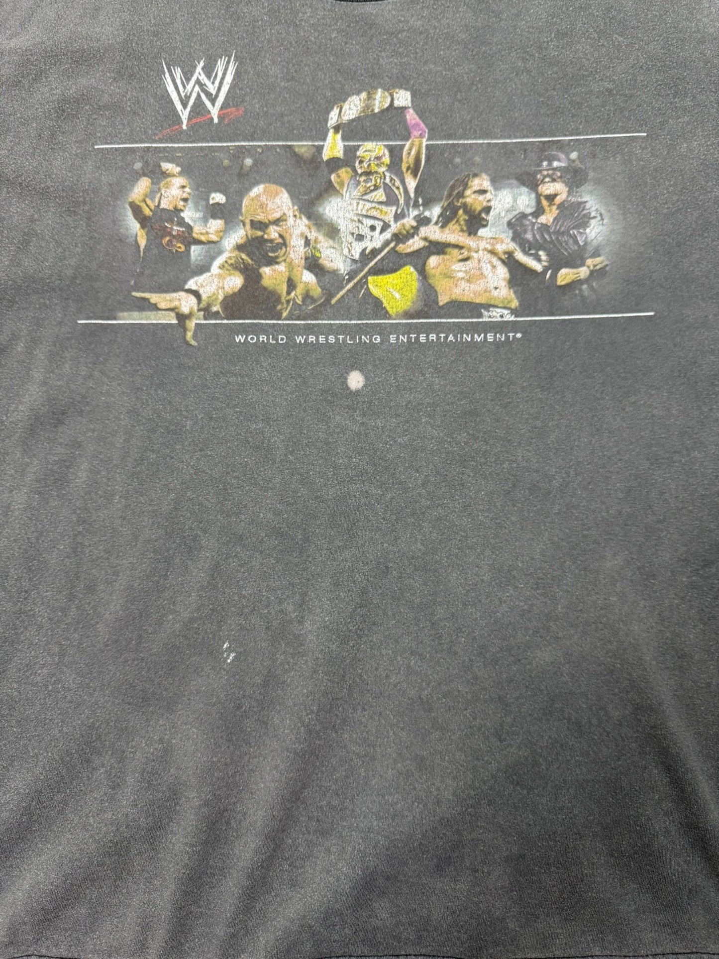 VTG WWE World Wrestling Entertainment Pay Per View Promo Wrestling Tee Fader XL