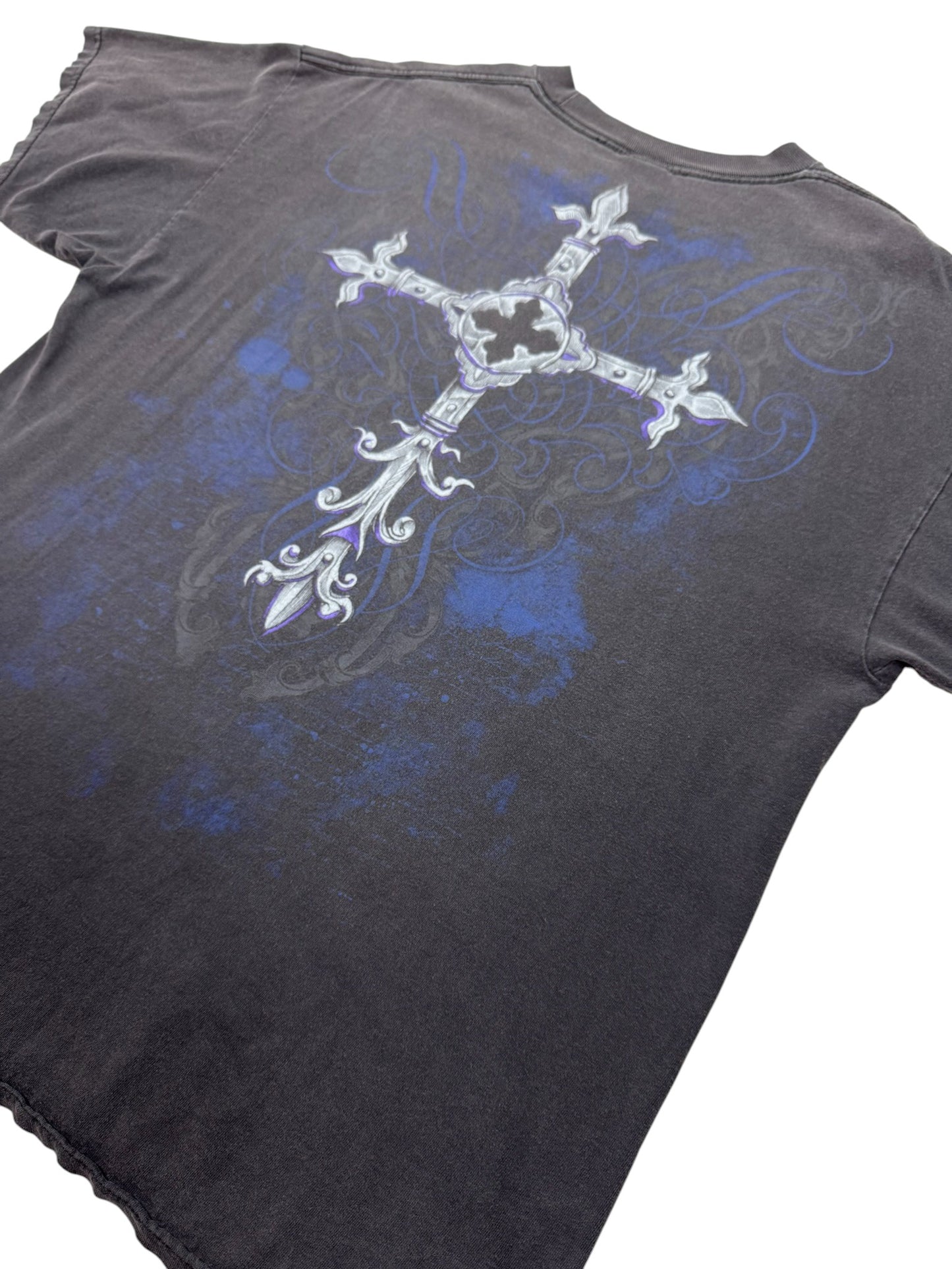 Vintage WWE Undertaker Deadman Moon Graphic 2000s Wrestling Tee - XL