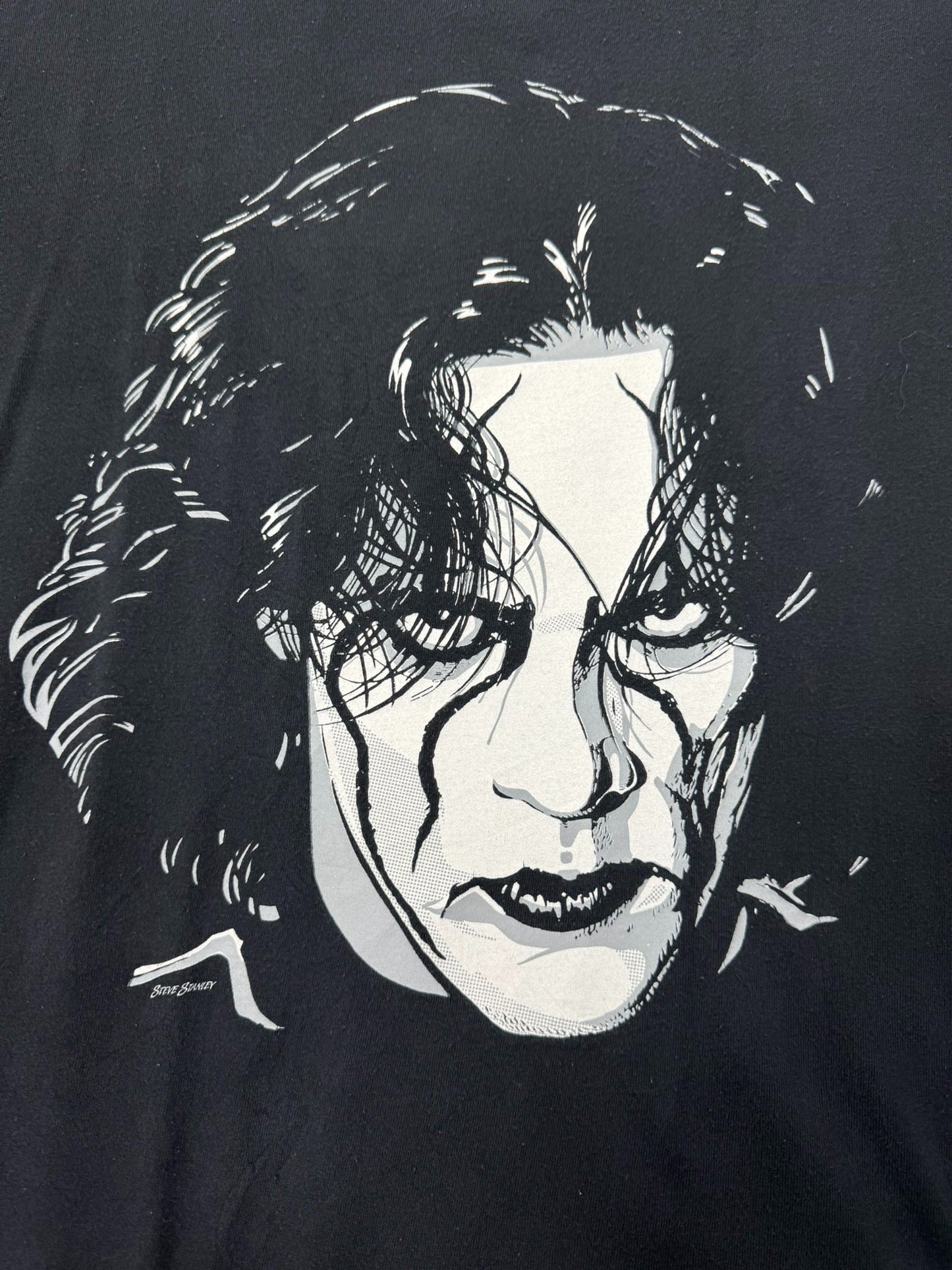 Vintage WCW Sting Big Face Graphic 90s Wrestling Tee - L
