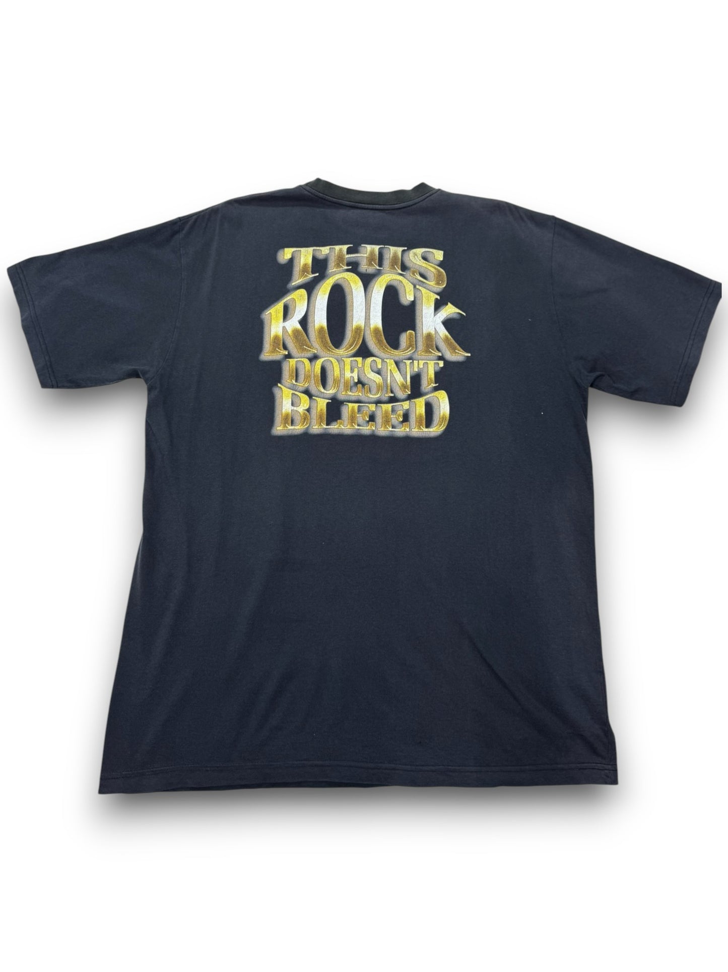 Vintage WWF The Rock “Know Your Role / This Rock Doesn’t Bleed” Tee Shirt - XL