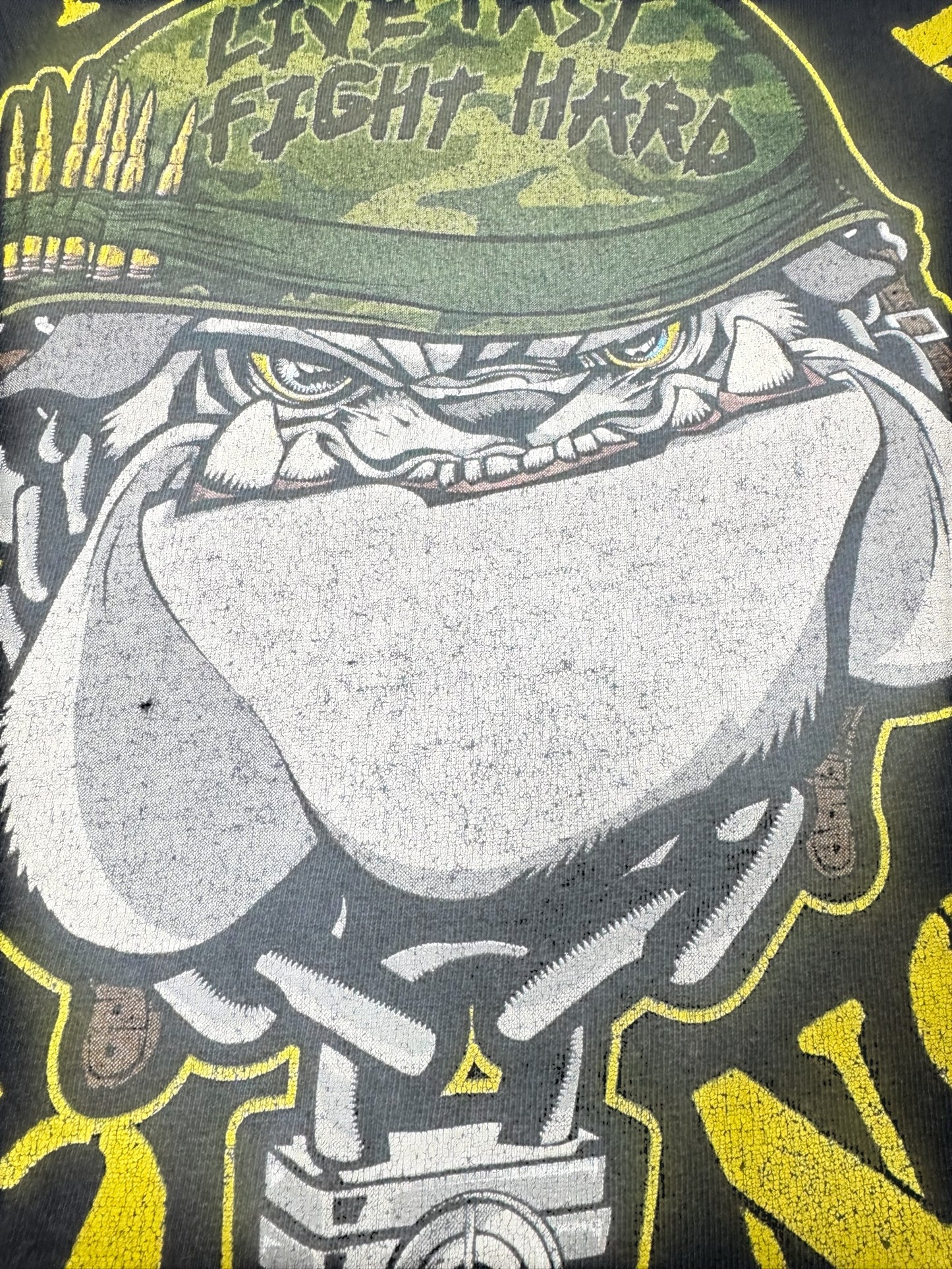 WWE John Cena “Hustle Loyalty Respect” Graphic Tee Shirt Black (2XL)