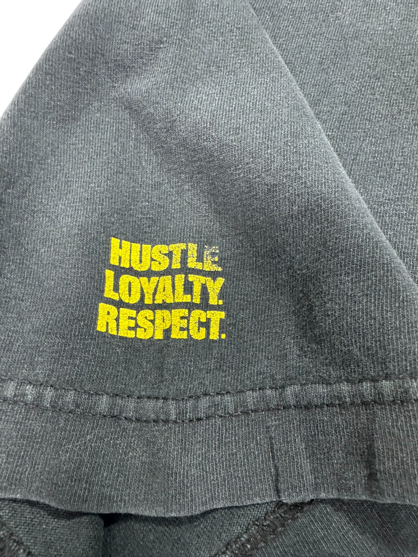 WWE John Cena “Hustle Loyalty Respect” Graphic Tee Shirt Black (2XL)