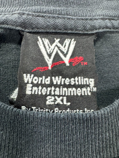 WWE John Cena “Hustle Loyalty Respect” Graphic Tee Shirt Black (2XL)