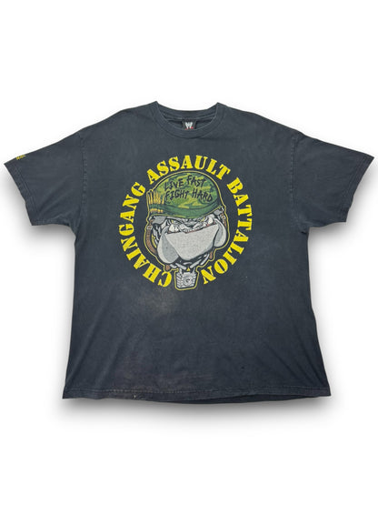 WWE John Cena “Hustle Loyalty Respect” Graphic Tee Shirt Black (2XL)