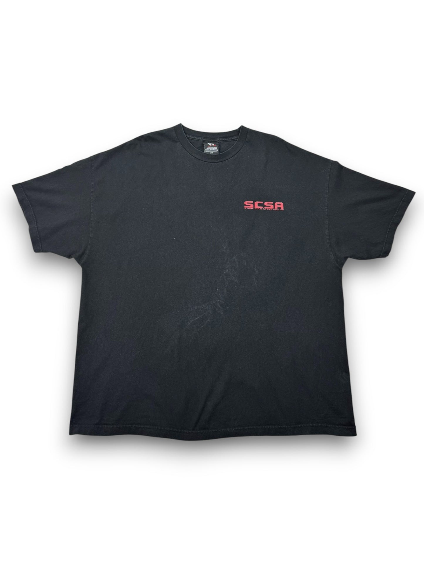 Vintage WWE Stone Cold Steve Austin SCSA Shield Wrestling Tee – 3XL