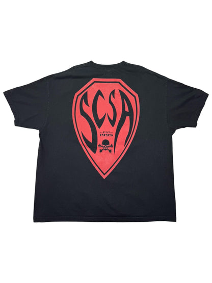 Vintage WWE Stone Cold Steve Austin SCSA Shield Wrestling Tee – 3XL