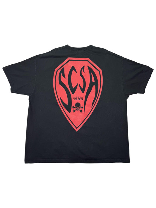 Vintage WWE Stone Cold Steve Austin SCSA Shield Wrestling Tee – 3XL