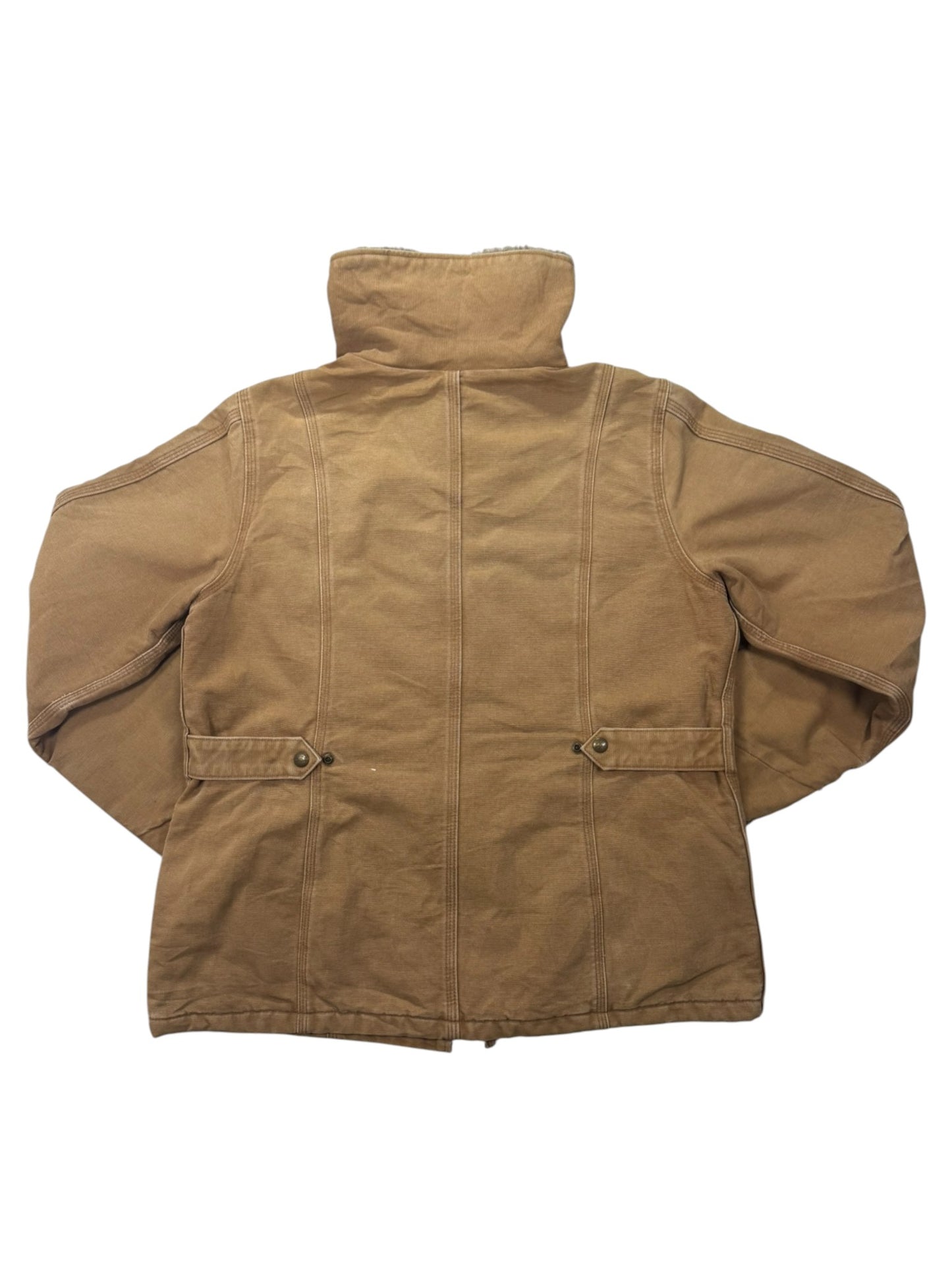 Carhartt Weathered Duck Wesley Coat Sherpa/Blanket Lined Jacket - Women's L