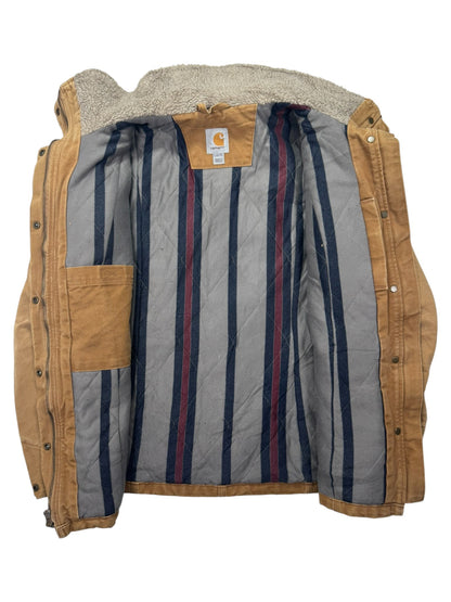 Carhartt Weathered Duck Wesley Coat Sherpa/Blanket Lined Jacket - Women's L