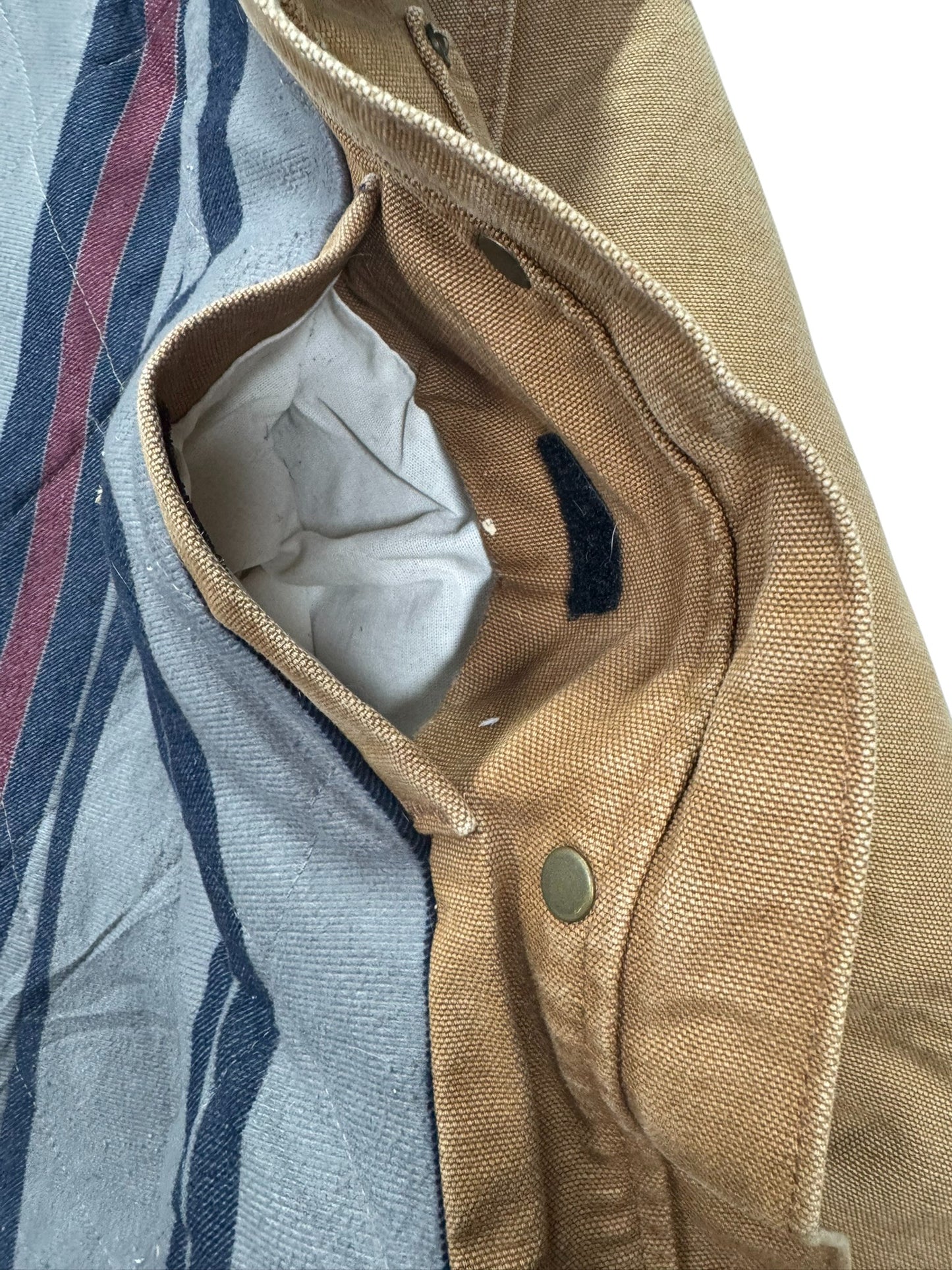 Carhartt Weathered Duck Wesley Coat Sherpa/Blanket Lined Jacket - Women's L