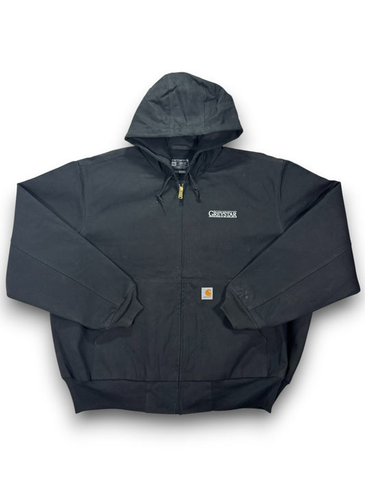 Carhartt J131 Greystar Embroidery Modern Loose Fit Active Jacket Workwear (2XL)