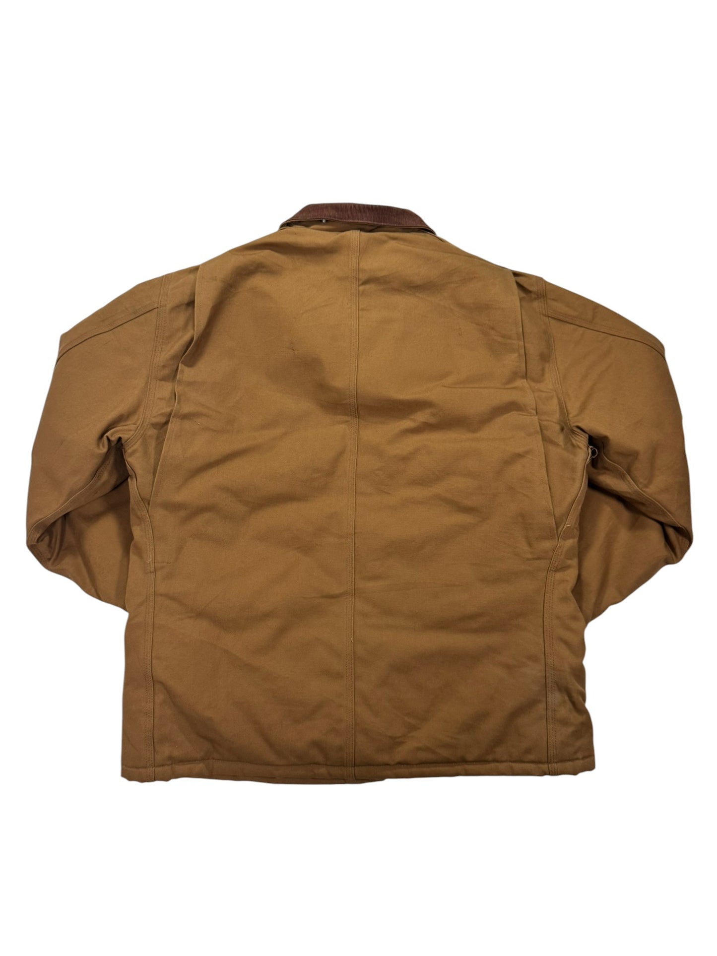 Carhartt C003 BRN Traditional Firm Duck Arctic Lined Coat Brown Workwear (L)
