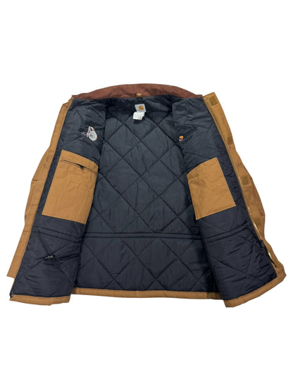 Carhartt C003 BRN Traditional Firm Duck Arctic Lined Coat Brown Workwear (L)
