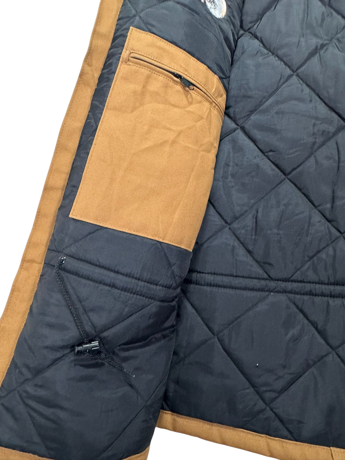 Carhartt C003 BRN Traditional Firm Duck Arctic Lined Coat Brown Workwear (L)