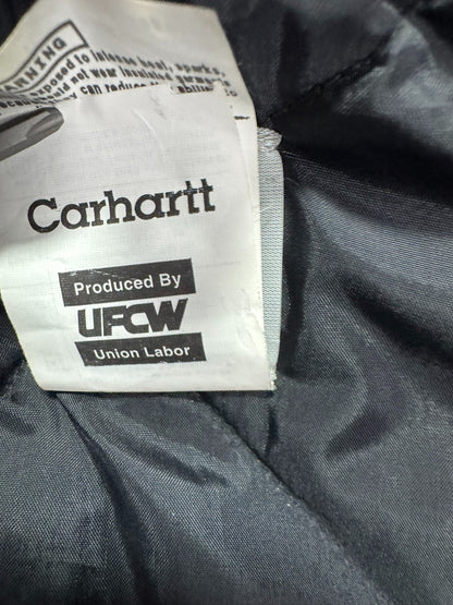 Carhartt C003 BRN Traditional Firm Duck Arctic Lined Coat Brown Workwear (L)