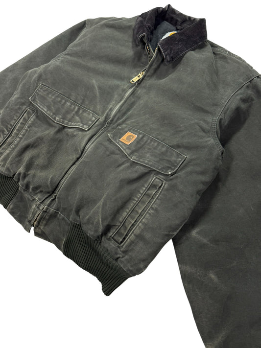 Vintage RARE Carhartt J165 MOS Faded Bomber Jacket - L