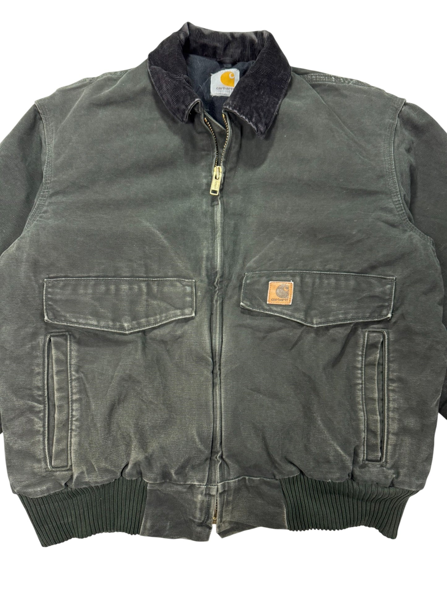 Vintage RARE Carhartt J165 MOS Faded Bomber Jacket - L