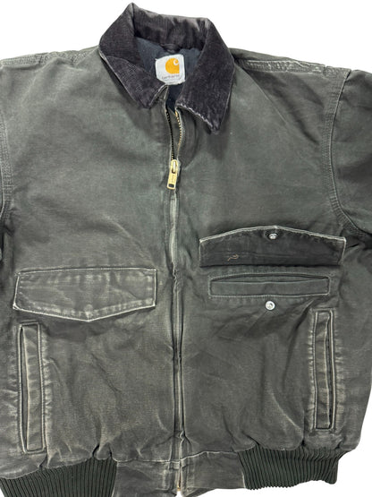 Vintage RARE Carhartt J165 MOS Faded Bomber Jacket - L