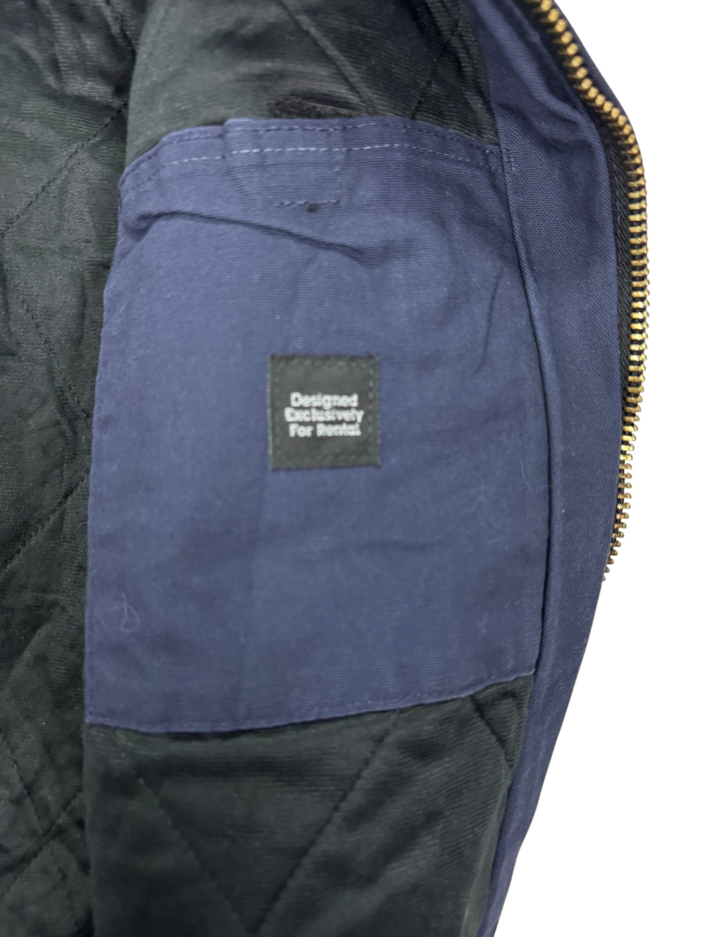 Carhartt J130 Active Jacket Navy Blue Quilted Lined Workwear - S