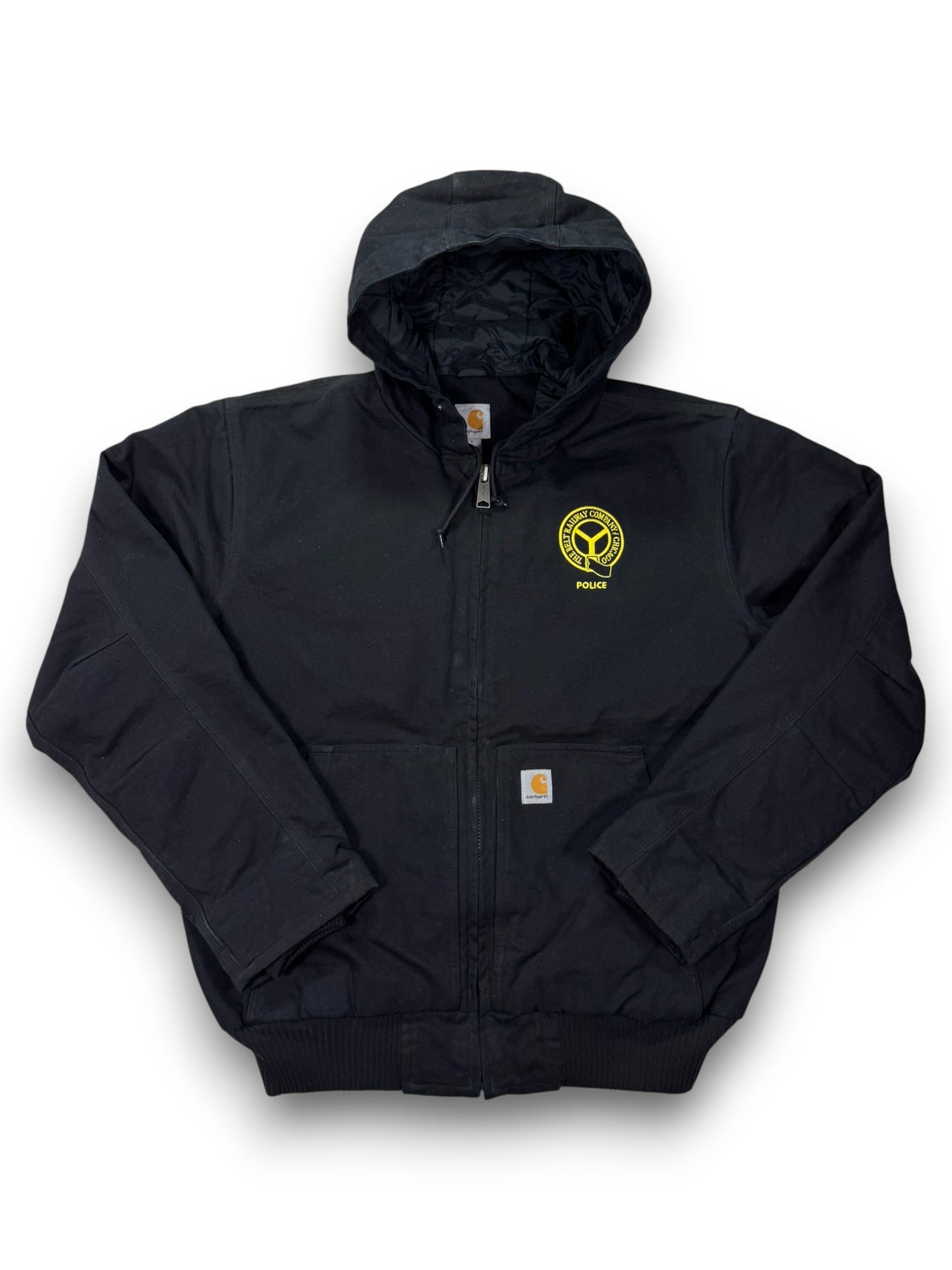 Carhartt J130 3M Thinsulate Insulated Black Quilted Active Jacket - L