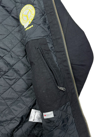 Carhartt J130 3M Thinsulate Insulated Black Quilted Active Jacket - L