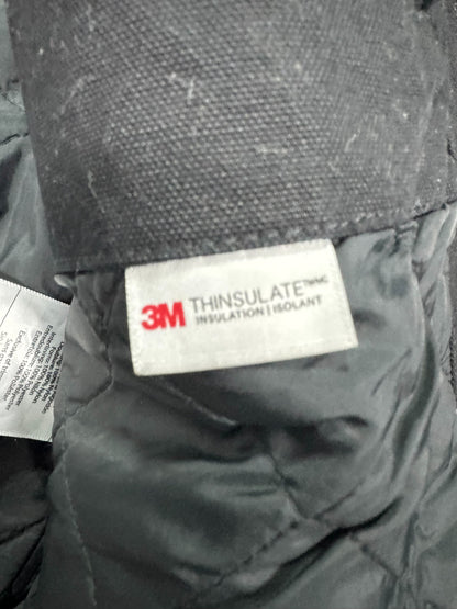 Carhartt J130 3M Thinsulate Insulated Black Quilted Active Jacket - L
