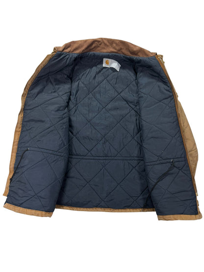 Vintage Carhartt CQ186 Artic Quilt-Lined Chore Barn Jacket - Made in USA - L