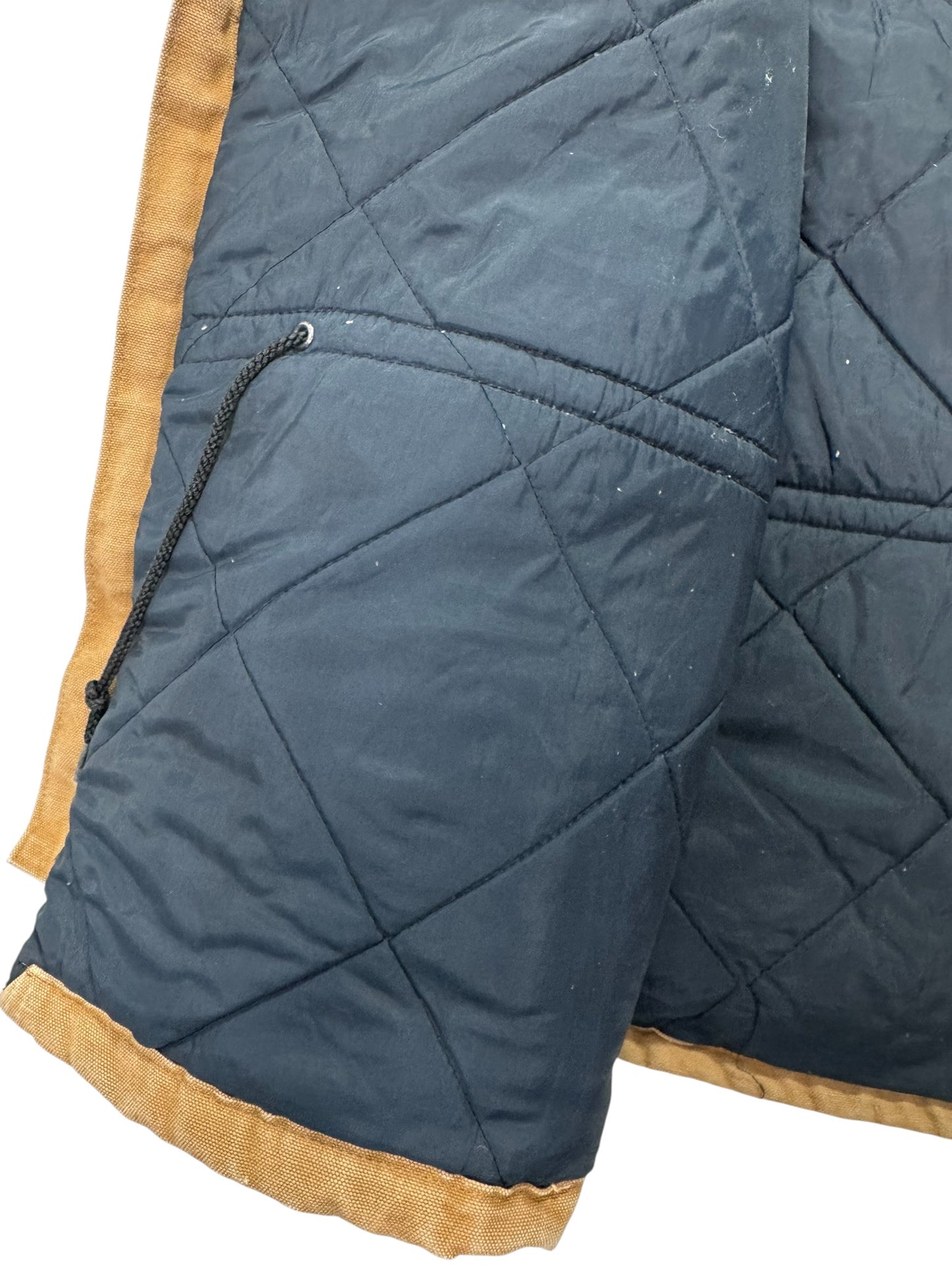 Vintage Carhartt CQ186 Artic Quilt-Lined Chore Barn Jacket - Made in USA - L