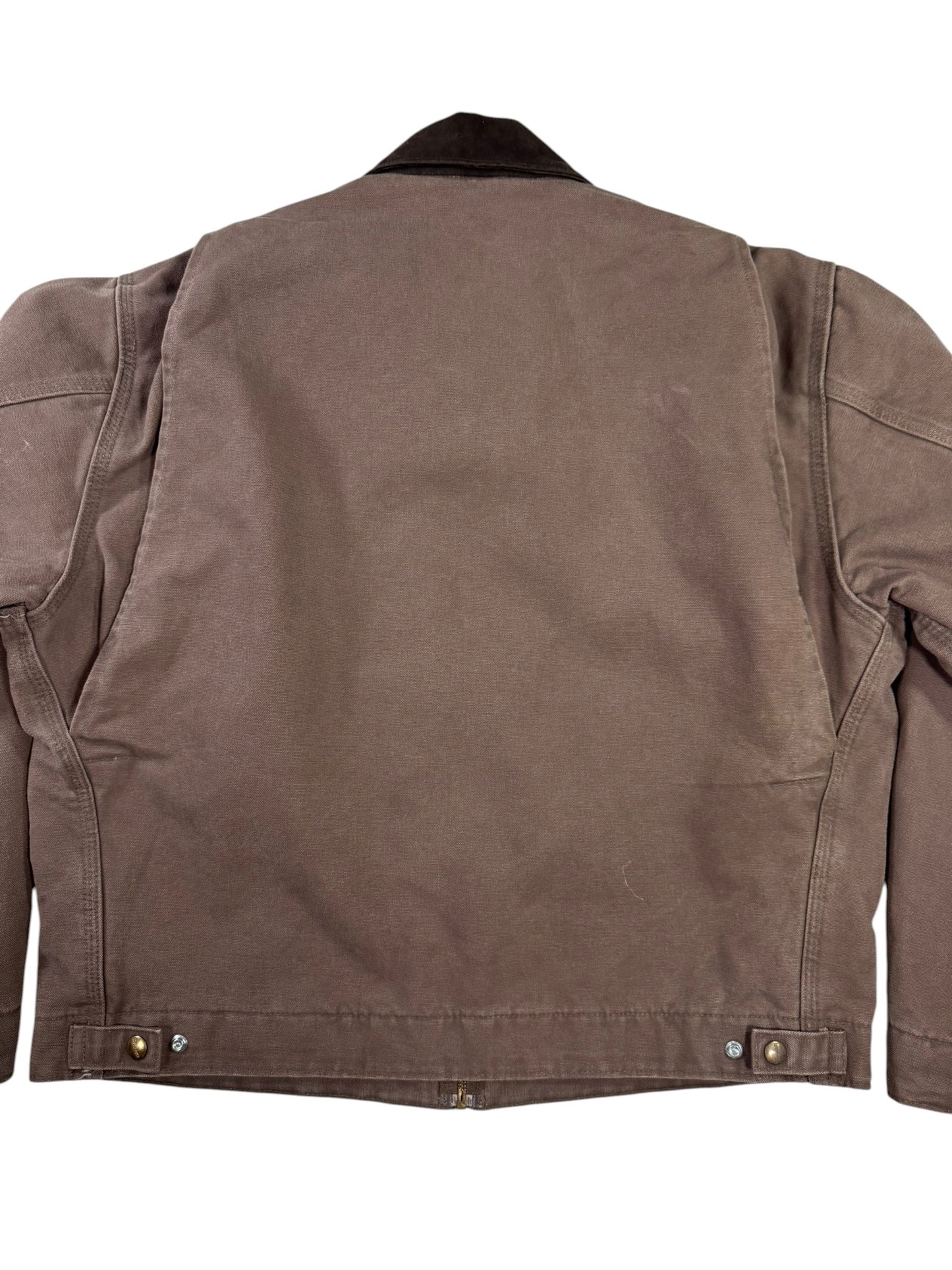 RARE Vintage Carhartt J97 FWD Detroit Jacket Blanket Lined Brown Men's Sz Large