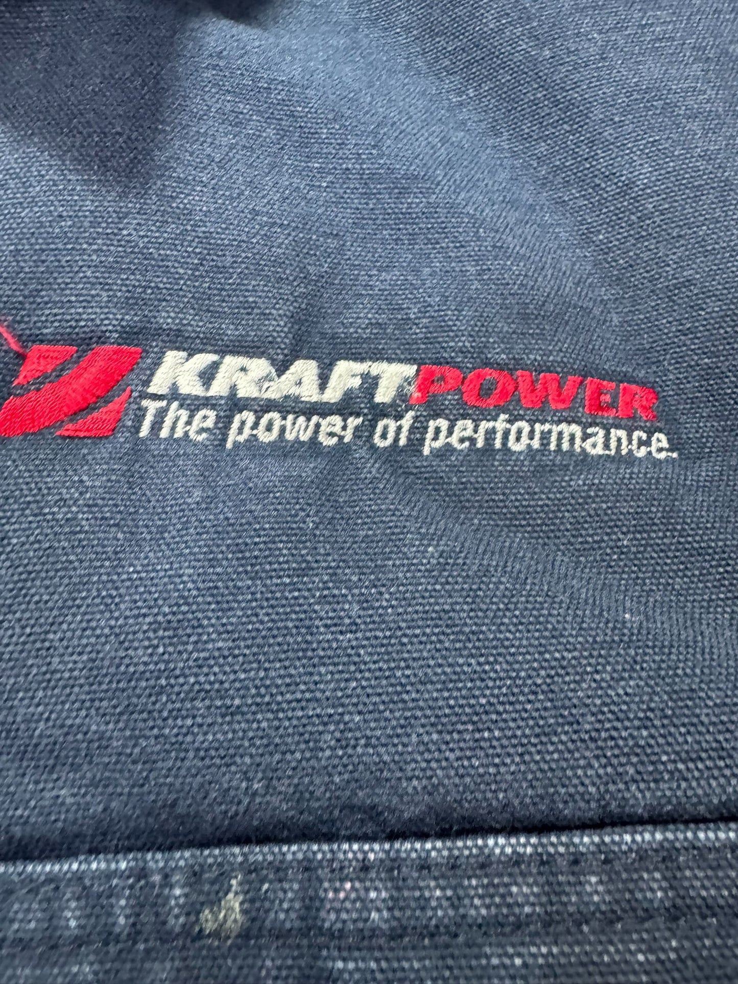 VTG Carhartt C003 DNY Dark Navy Artic Quilted Chore Jacket - XXL