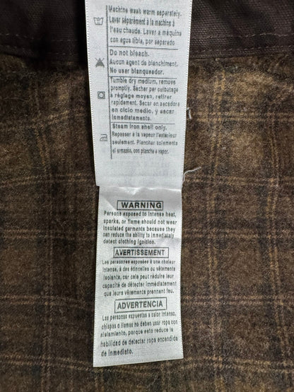 RARE Vintage Carhartt J97 FWD Detroit Jacket Blanket Lined Brown Men's Sz Large