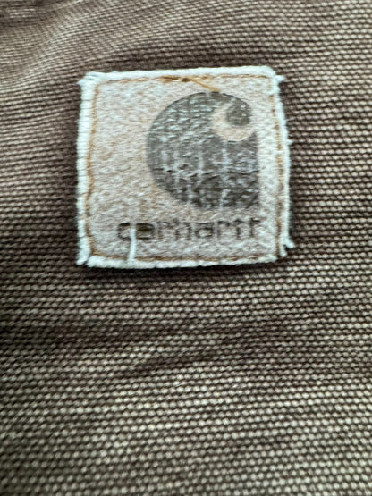 VTG Carhartt J22 DKB Detroit Quilted Artic Faded/Distressed Jacket - Made in USA - XL