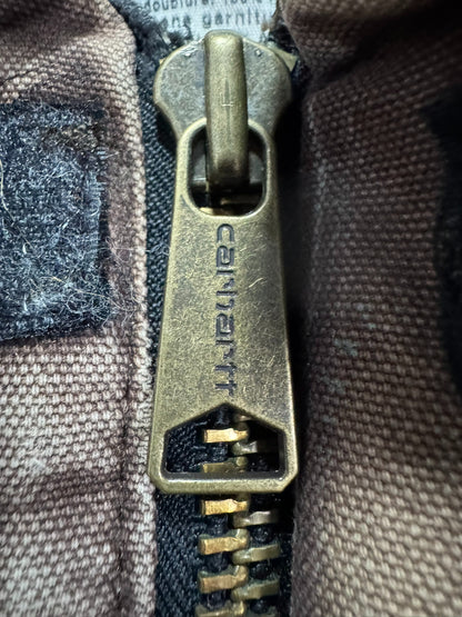 VTG Carhartt J22 DKB Detroit Quilted Artic Faded/Distressed Jacket - Made in USA - XL