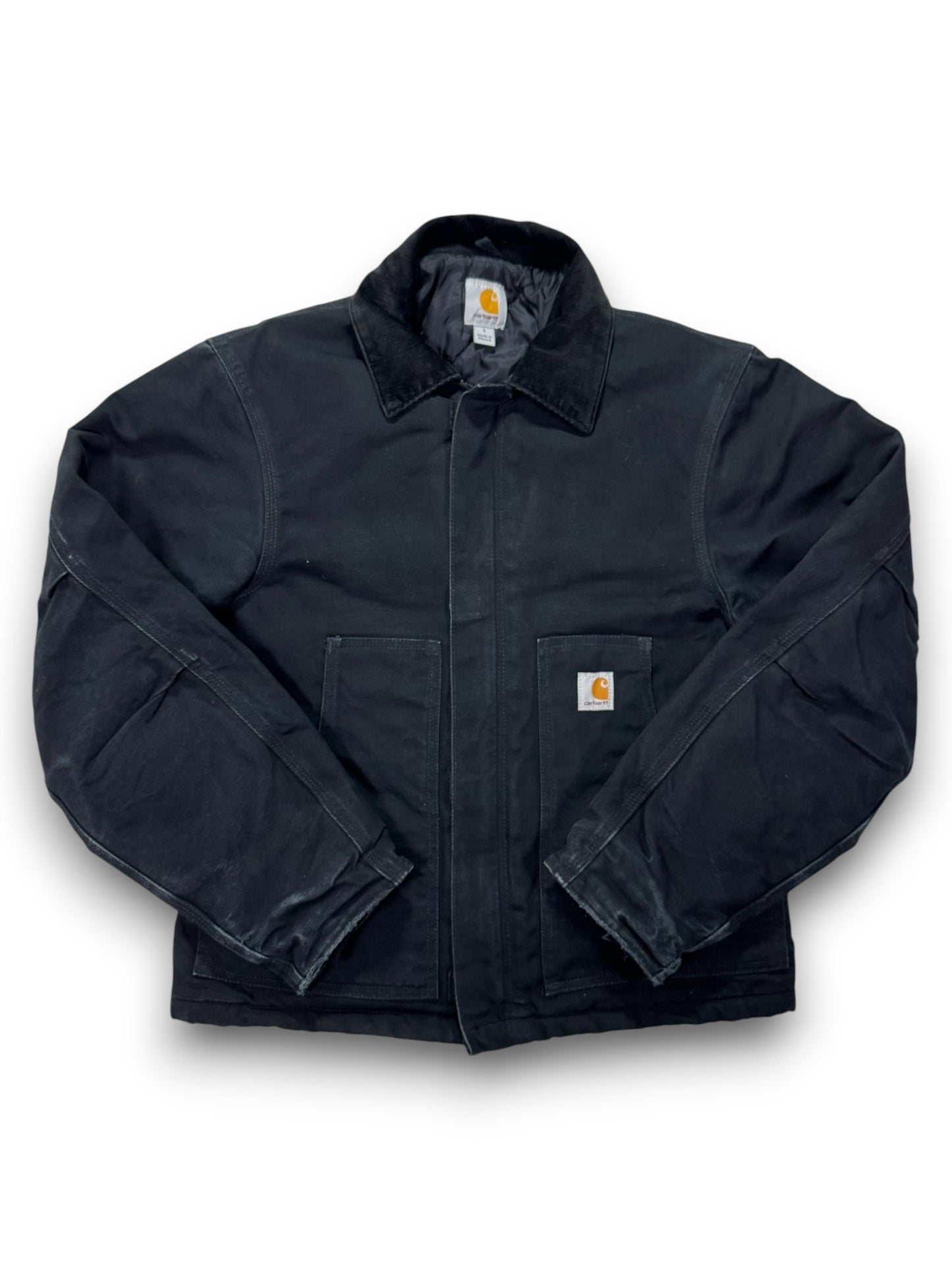 Carhartt J002 BLK Quilted Artic Detroit Jacket - S