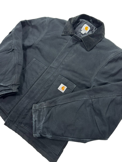 Carhartt J002 BLK Quilted Artic Detroit Jacket - S