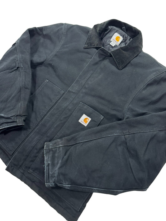 Carhartt J002 BLK Quilted Artic Detroit Jacket - S